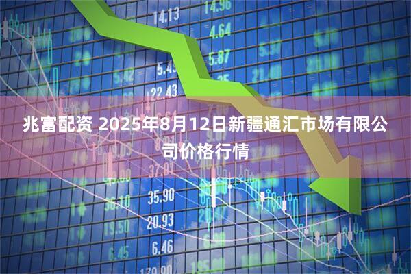 兆富配资 2025年8月12日新疆通汇市场有限公司价格行情