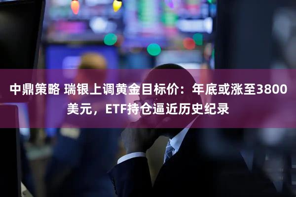 中鼎策略 瑞银上调黄金目标价：年底或涨至3800美元，ETF持仓逼近历史纪录