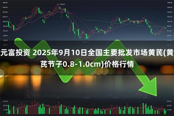 元富投资 2025年9月10日全国主要批发市场黄芪(黄芪节子0.8-1.0cm)价格行情