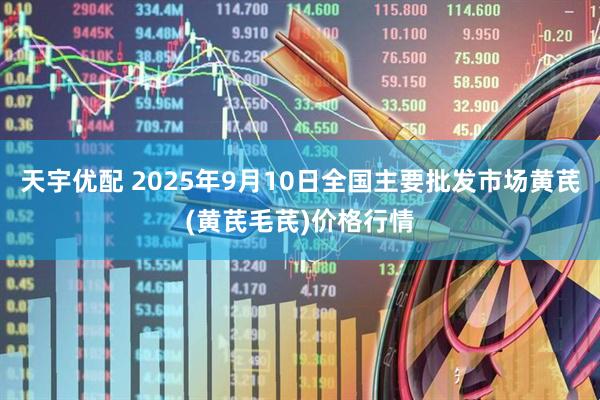 天宇优配 2025年9月10日全国主要批发市场黄芪(黄芪毛芪)价格行情