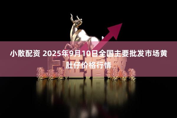小散配资 2025年9月10日全国主要批发市场黄肚仔价格行情