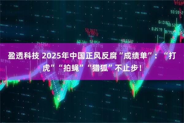 盈透科技 2025年中国正风反腐“成绩单”：“打虎”“拍蝇”“猎狐”不止步！